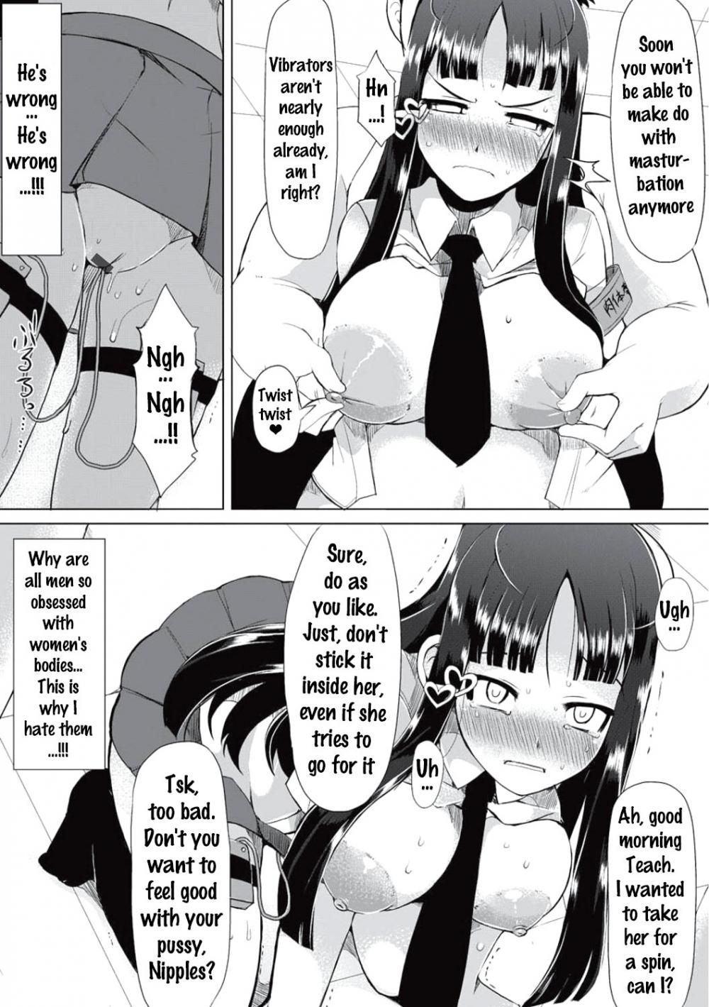 Hentai Manga Comic-A Large Breasted Honor Student Makes The Big Change to Perverted Masochist-Chapter 1-19